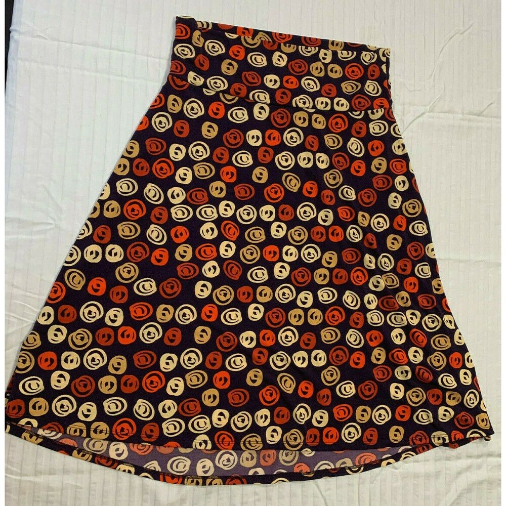 LULAROE WOMENS PULL ON SKIRT SIZE L